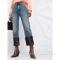 2021 New Fashionable Straignt Jeans for Women